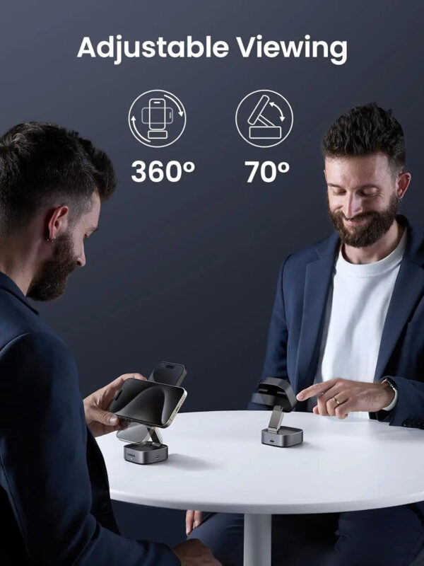 Ugreen 2 in 1 Magnetic Wireless Charger