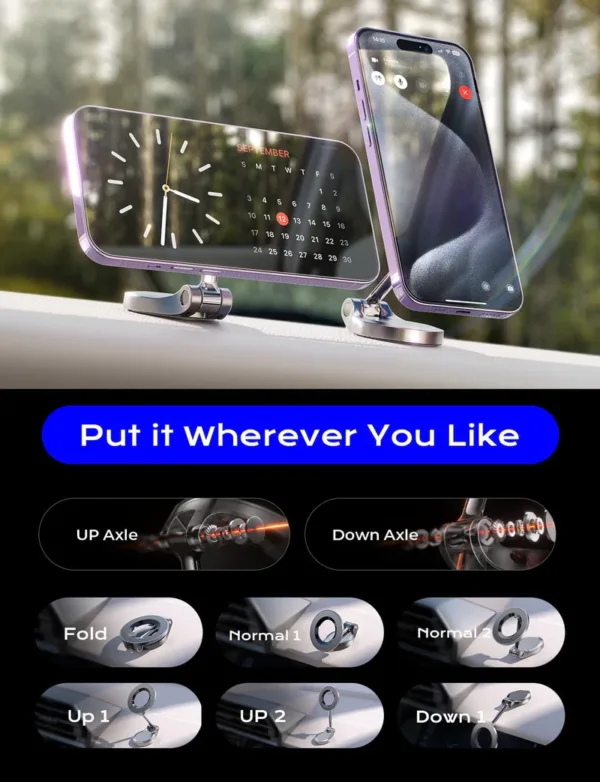 Magnetic phone holder