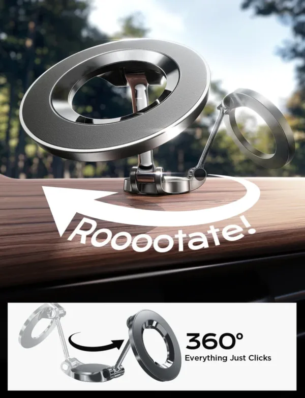 Magnetic phone holder