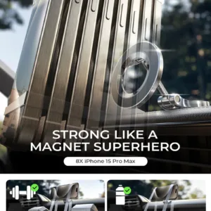 Magnetic phone holder