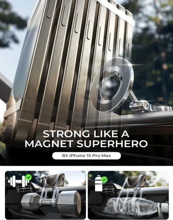 Magnetic phone holder